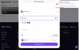 GoMining coupon verification screenshot