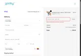 Gooby coupon verification screenshot