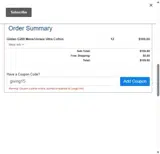 giving15 coupon verification screenshot