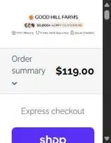 STONEFRUIT20 coupon verification screenshot
