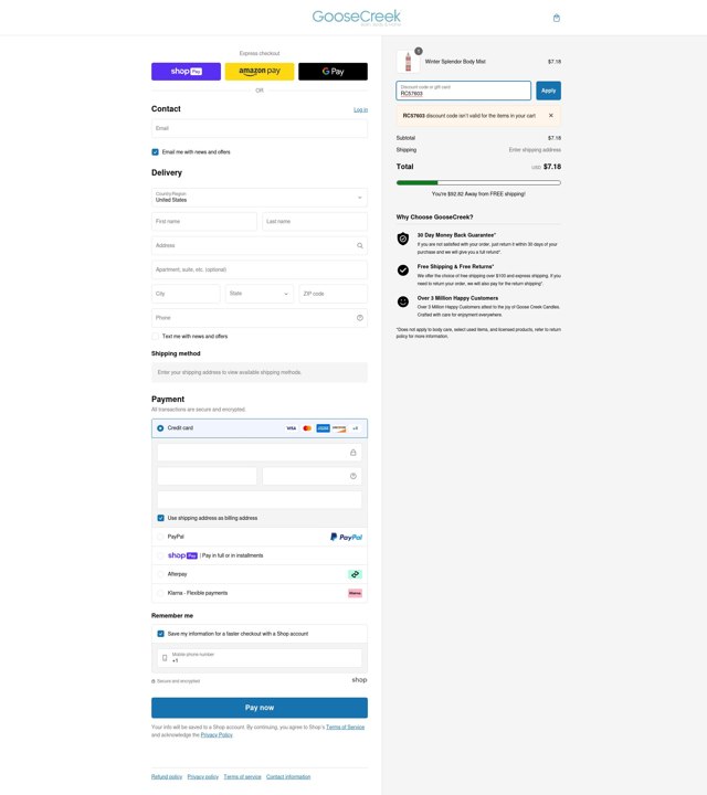 Goose Creek Coupons - 15% Off | January 2025