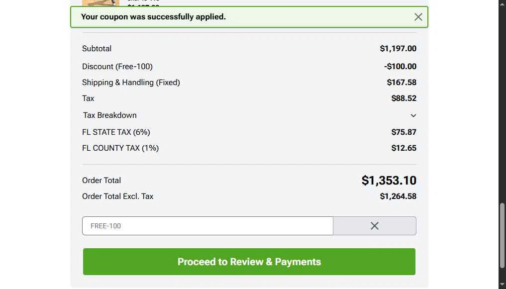 Gopher Sport checkout page showing Gopher Sport promo code box | Screenshot taken by SimplyCodes community member on Sep 11, 2025
