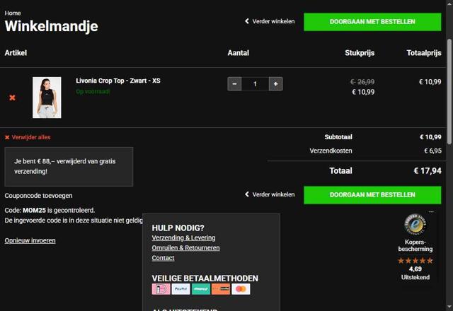 Gorilla Wear checkout page showing Gorilla Wear coupon code box | Screenshot taken by SimplyCodes community member on Jun 26, 2025
