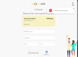GoSkills coupon verification screenshot