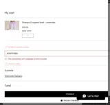 Gossip on 23rd coupon verification screenshot