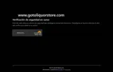GotoLiquorStore coupon verification screenshot