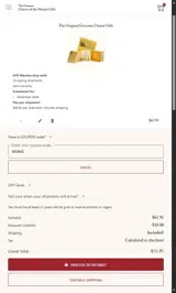 10SAVE coupon verification screenshot