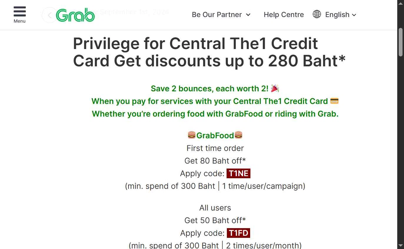 Grab checkout page showing Grab promo code box | Screenshot taken by SimplyCodes community member on Oct 11, 2025