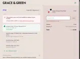 Grace & Green coupon verification screenshot