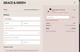 Grace & Green coupon verification screenshot