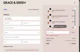 Grace & Green coupon verification screenshot