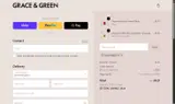 Grace & Green coupon verification screenshot
