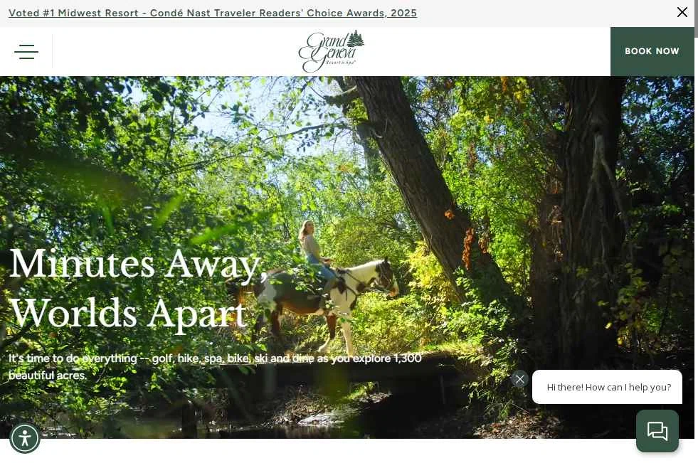 Grand Geneva Resort & Spa checkout page showing Grand Geneva Resort & Spa promo code box | Screenshot taken by SimplyCodes community member on Nov 4, 2025