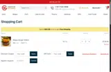 Grand Western Steaks coupon verification screenshot