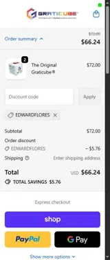 EDWARDFLORES coupon verification screenshot