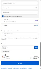 VICMAXX coupon verification screenshot