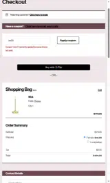 on20 coupon verification screenshot