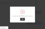 lwpi5z705609 coupon verification screenshot