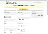 Great Golf Memories coupon verification screenshot