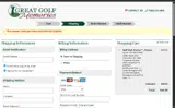 Great Golf Memories coupon verification screenshot