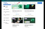 Great Learning coupon verification screenshot