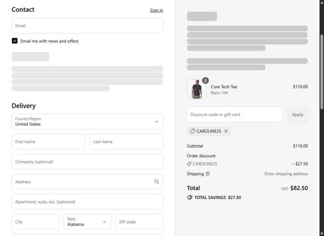Greatness Wins checkout page showing Greatness Wins discount code box | Screenshot taken by SimplyCodes community member on Sep 12, 2025