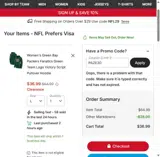 PAZE30 coupon verification screenshot