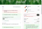 EARTH25 coupon verification screenshot