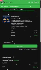 EARLYXMAS10 coupon verification screenshot