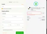 The Green Leaf Cannabis coupon verification screenshot
