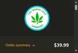 The Green Leaf Cannabis coupon verification screenshot