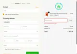 The Green Leaf Cannabis coupon verification screenshot
