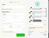 The Green Leaf Cannabis coupon verification screenshot