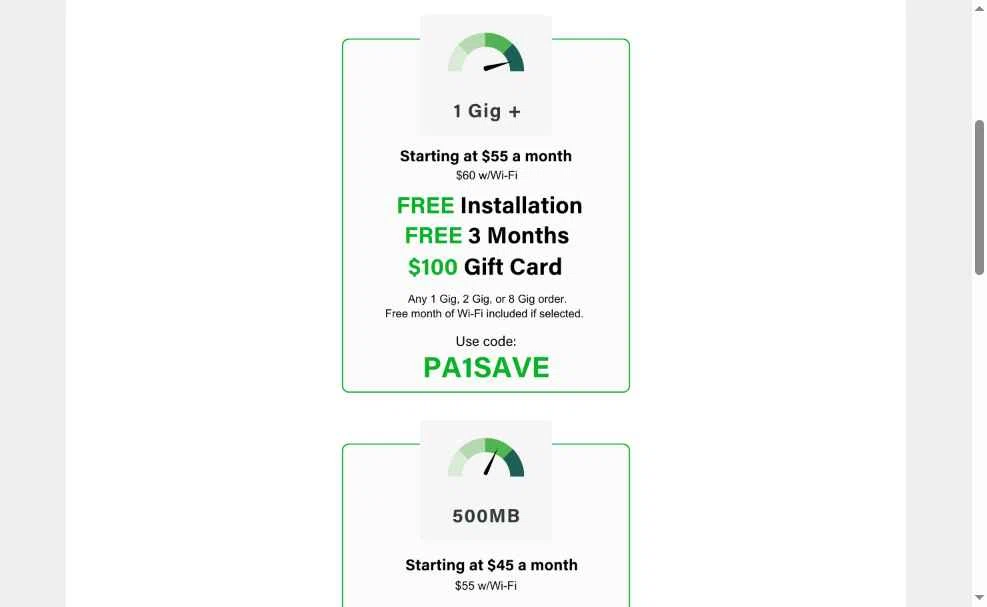 Greenlight Networks checkout page showing Greenlight Networks promo code box | Screenshot taken by SimplyCodes community member on Oct 27, 2025