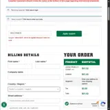 WELCOME20 coupon verification screenshot