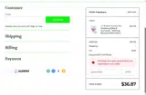 greenrNEW coupon verification screenshot