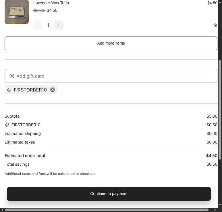 Green Space checkout page showing Green Space promo code box | Screenshot taken by SimplyCodes community member on Nov 13, 2025