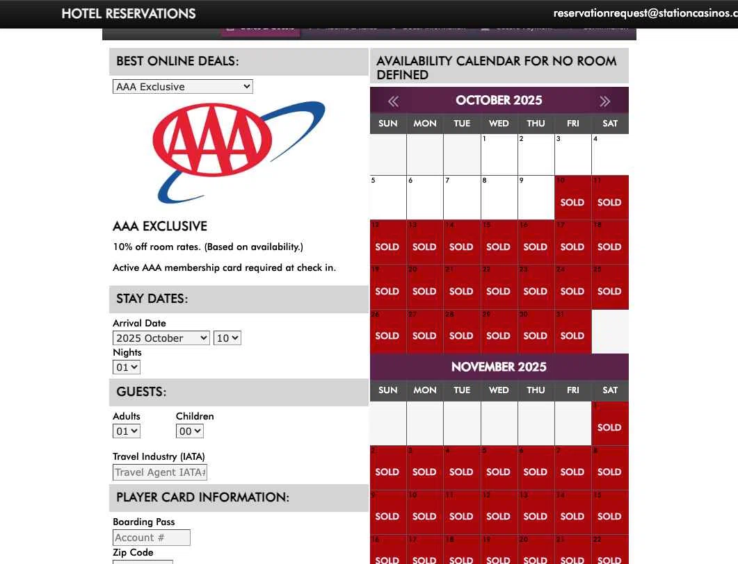 Green Valley Ranch checkout page showing Green Valley Ranch promo code box | Screenshot taken by SimplyCodes community member on Oct 10, 2025