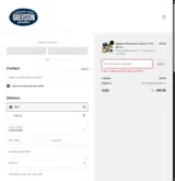 Greyston Foundation coupon verification screenshot