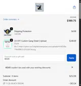 KOJI5 coupon verification screenshot