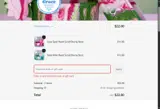 ANDY10 coupon verification screenshot