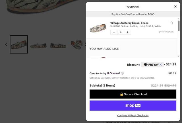 Groove Bags checkout page showing Groove Bags promo code box | Screenshot taken by SimplyCodes community member on Jul 27, 2025