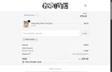 Groovy's coupon verification screenshot