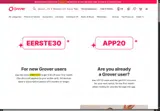 Grover US coupon verification screenshot