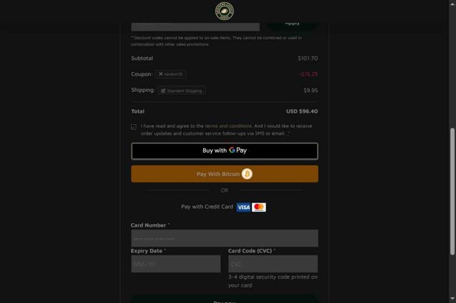 Growers Choice Seeds checkout page showing Growers Choice Seeds promo code box | Screenshot taken by SimplyCodes community member on Aug 18, 2025