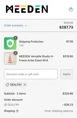 GTALENT coupon verification screenshot