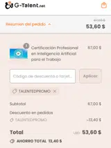 VE coupon verification screenshot