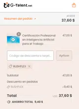 FRAN coupon verification screenshot