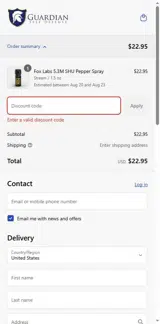 GETAWAY coupon verification screenshot
