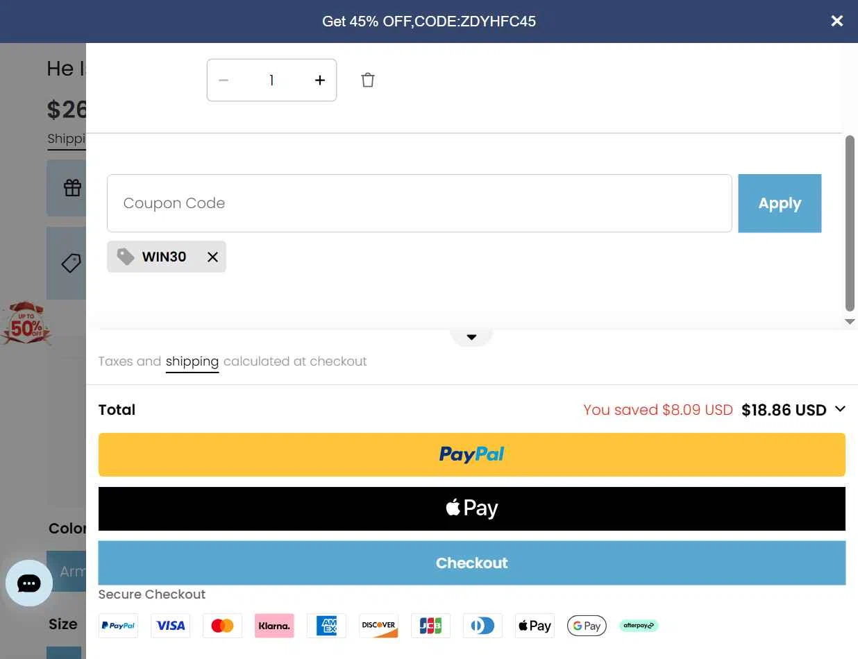 GuidingCross checkout page showing GuidingCross promo code box | Screenshot taken by SimplyCodes community member on Dec 30, 2025